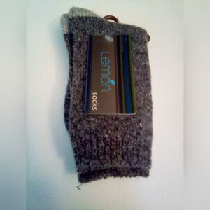 Lemon Legwear Women's Wool Blend Socks NWT